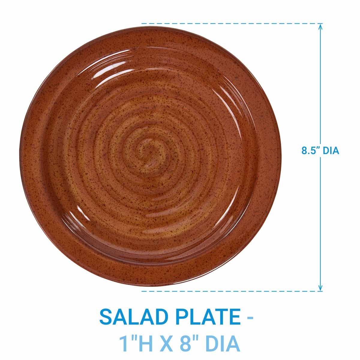 Sinclair Salad Plates - Tomato Soup Set of 2 Park Designs