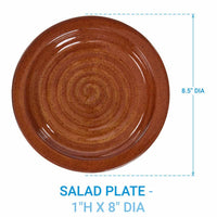 Sinclair Salad Plates - Tomato Soup Set of 2 Park Designs