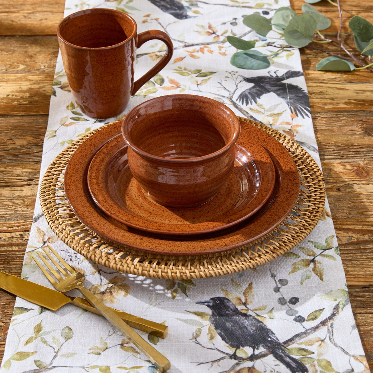 Sinclair Salad Plates - Tomato Soup Set of 2 Park Designs
