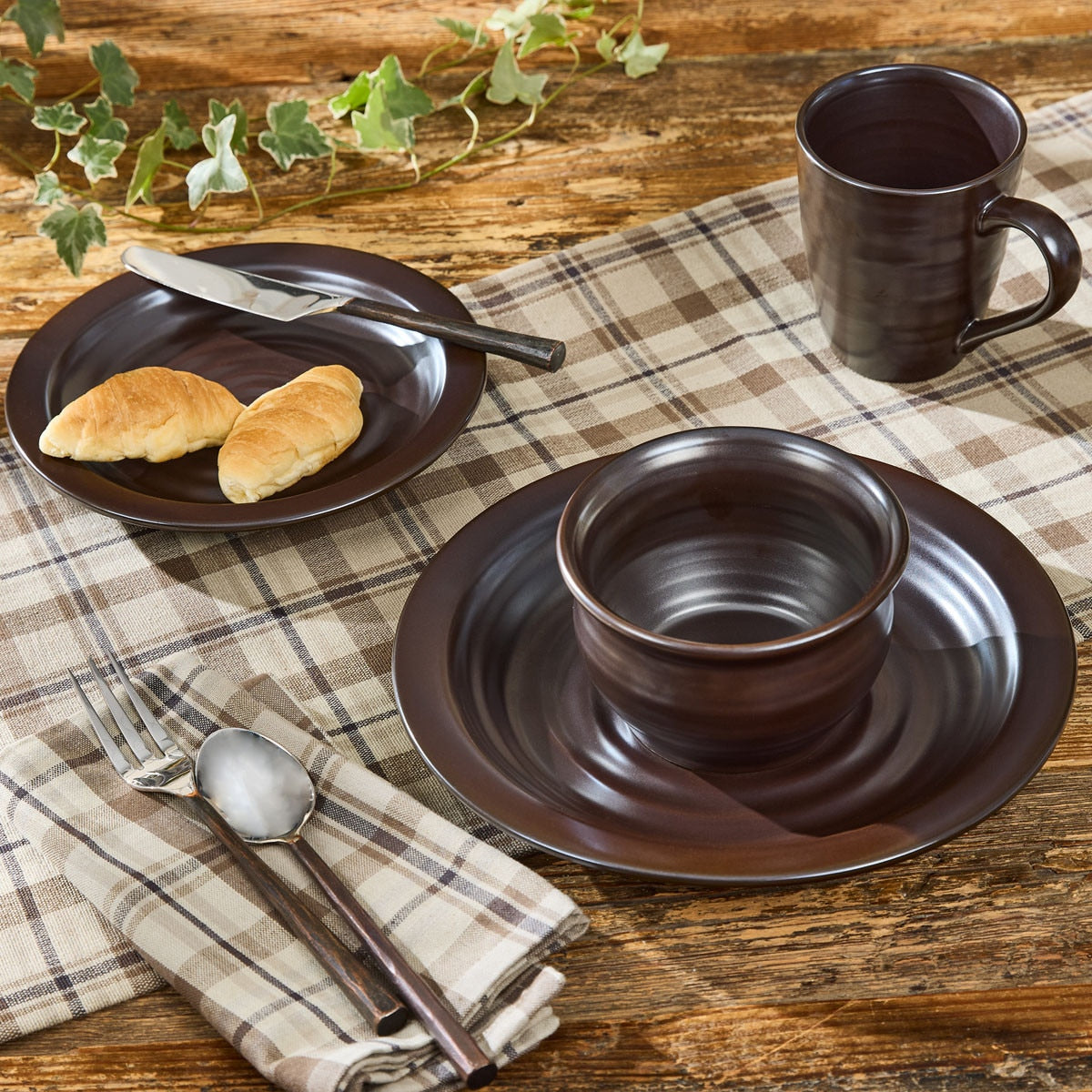 Sinclair Cereal Bowls - Peppercorn Set of 2 Park Designs