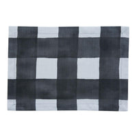 Buffalo Check Watercolor Placemat - Black Park Designs - The Fox Decor