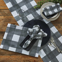 Buffalo Check Watercolor Placemat - Black Park Designs - The Fox Decor
