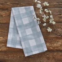 Buffalo Check Watercolor Towel - Blue Mist Set of 2 Park Designs - The Fox Decor