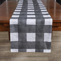 Buffalo Check Watercolor Table Runner 54