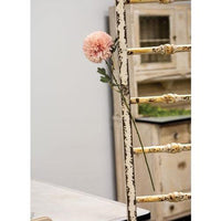 Pompom Flower Spray With Leaves 22 Pink - The Fox Decor