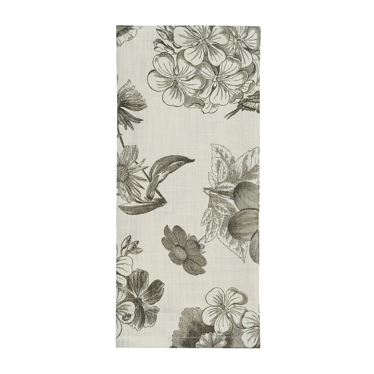 Geranium Dishtowel - Set of 2 Park Designs - The Fox Decor