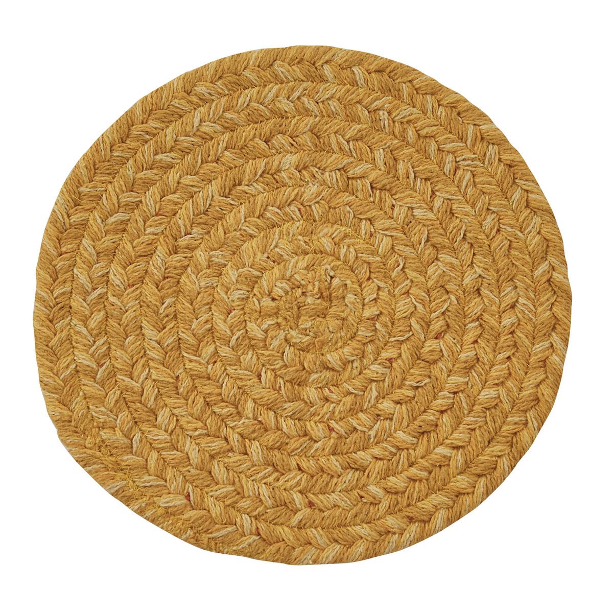 Spice Bin Braided Trivet - Cumin - The Fox Decor