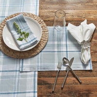 Lyra Plaid Table Runner 72