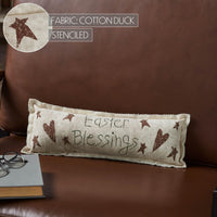 Spring In Bloom Easter Blessings Pillow 5x15 - The Fox Decor