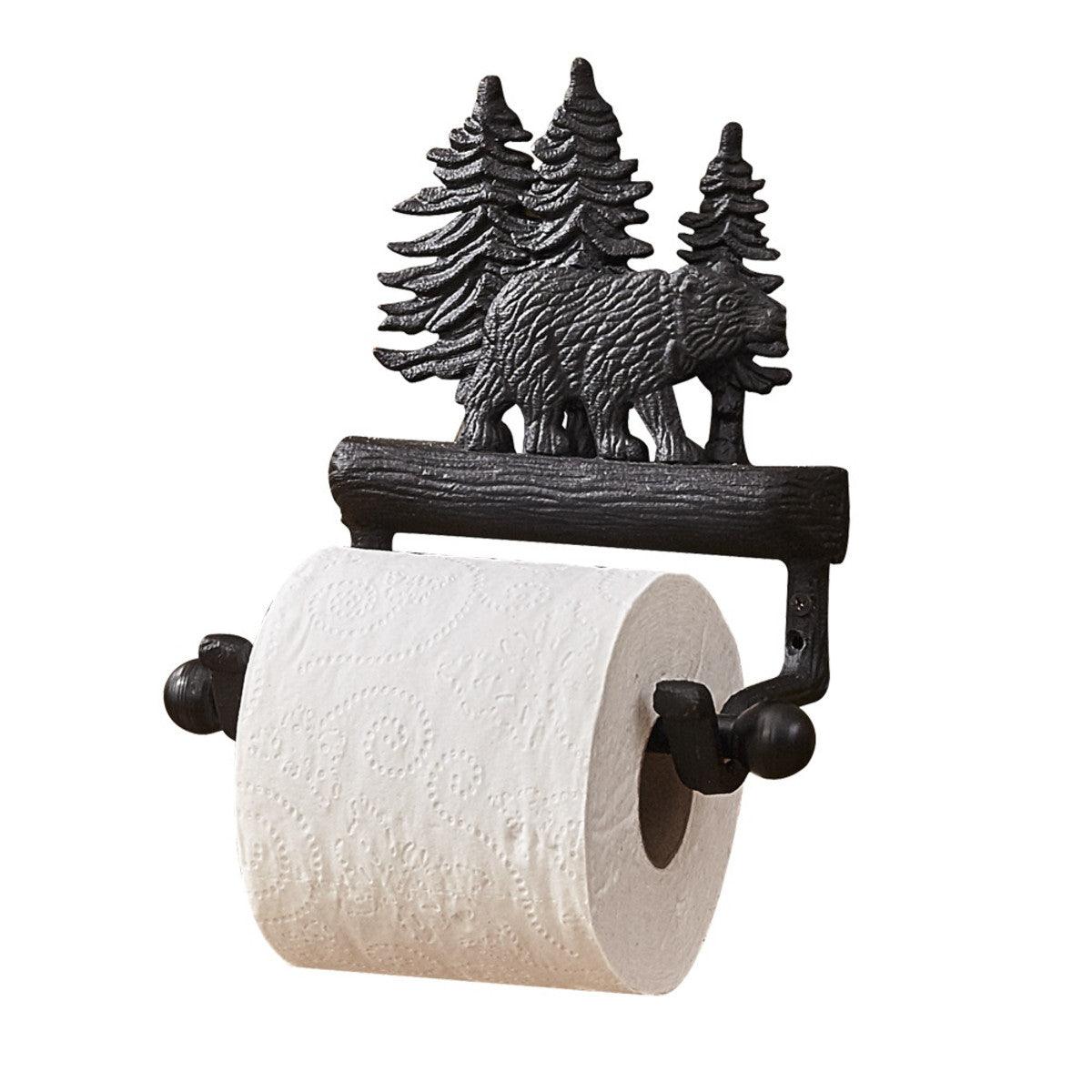 Cast Black Bear Toilet Tissue Park Designs - The Fox Decor