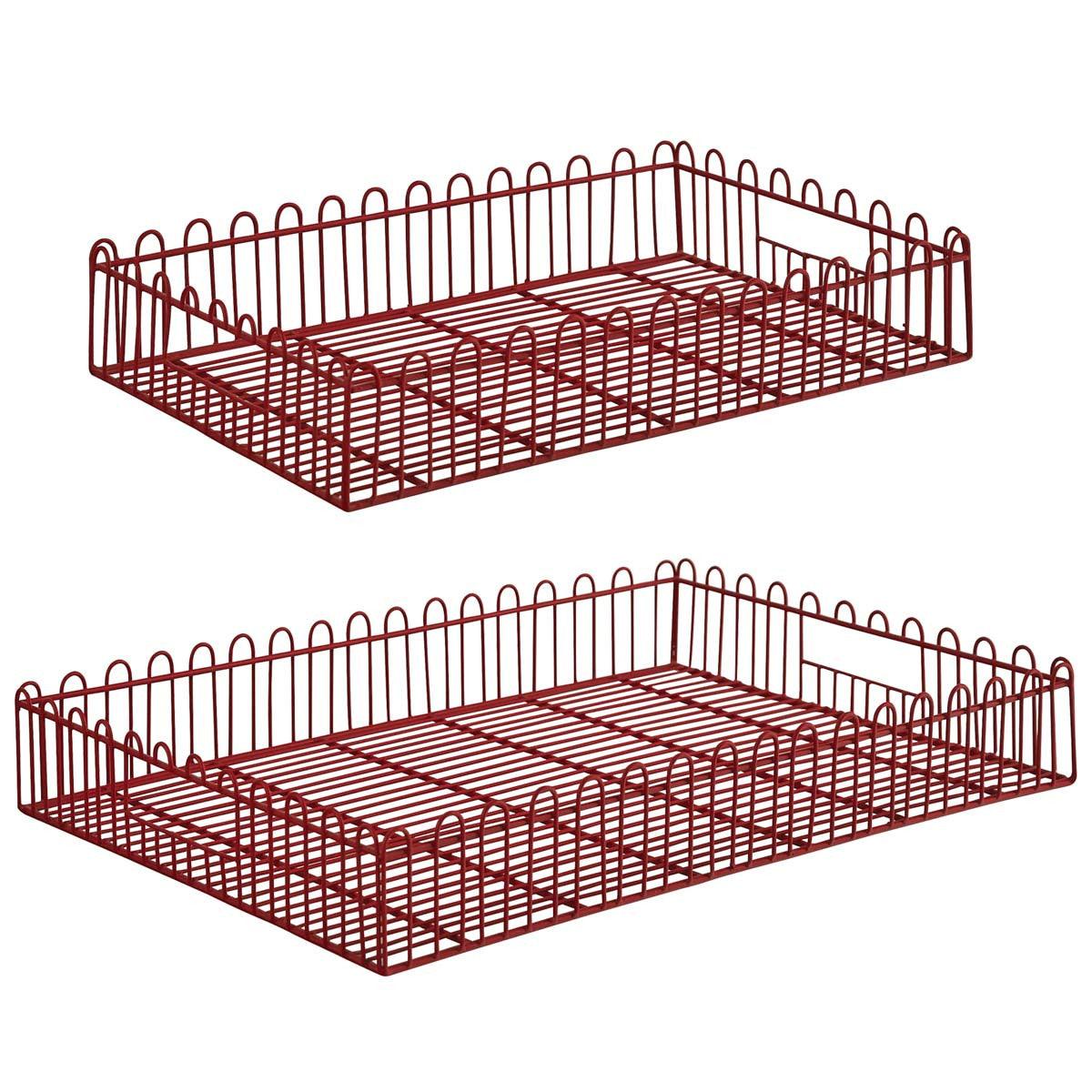 Hillside Trays Set - Set of 2 Park Designs - The Fox Decor