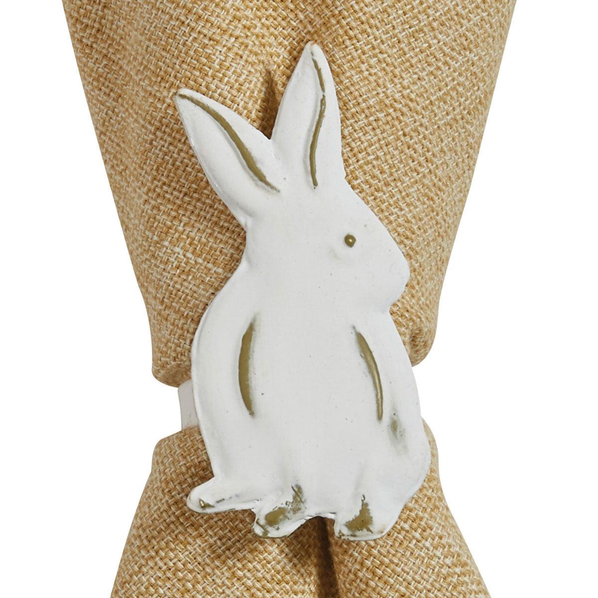 Bunny Napkin Rings - Set of 6 Park Designs - The Fox Decor