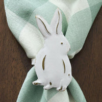 Bunny Napkin Ring - Set of 4 Park Designs - The Fox Decor