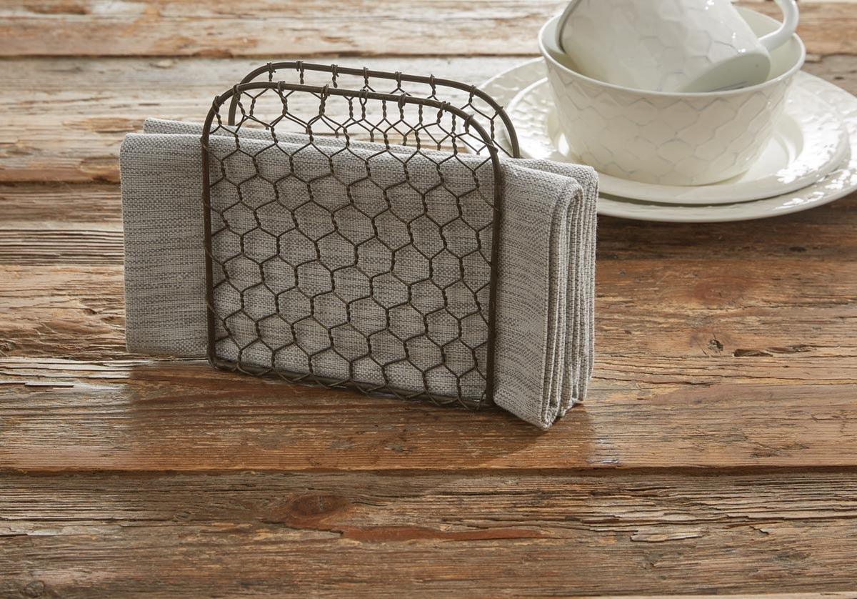 Chicken Wire Napkin Holders - Set of 2 Park Designs - The Fox Decor