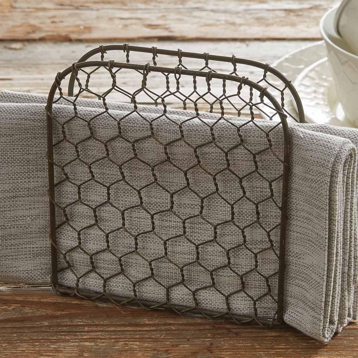 Chicken Wire Napkin Holders - Set of 2 Park Designs - The Fox Decor