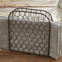 Chicken Wire Napkin Holders - Set of 2 Park Designs - The Fox Decor