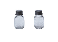 Mason Glass Jar Salt and Pepper Set Park Designs - The Fox Decor