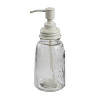 Mason Jar Soap Dispenser - White Park Designs - The Fox Decor