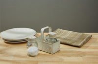 Grater Caddy with Mason Jar Salt & Pepper Set Park Designs - The Fox Decor