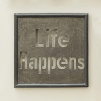 Life Happens Galvanized Sign Park Designs - The Fox Decor