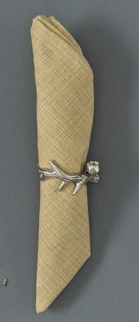Antler Napkin Ring Set of 4 Park Designs - The Fox Decor