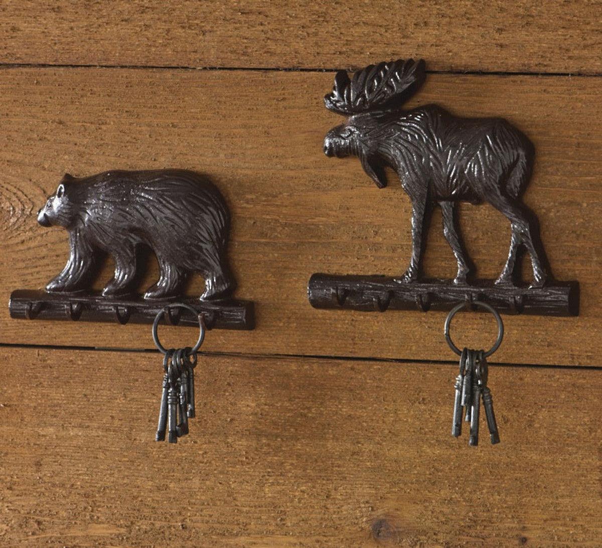 Cast Bear Key Hook - Burl Park Designs - The Fox Decor