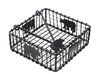 Black Bear Wire Beverage Napkin Holder - Park Designs - The Fox Decor