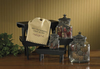 Black Star Glass Jars - 5.5