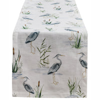 Blue Heron Table Runner 54
