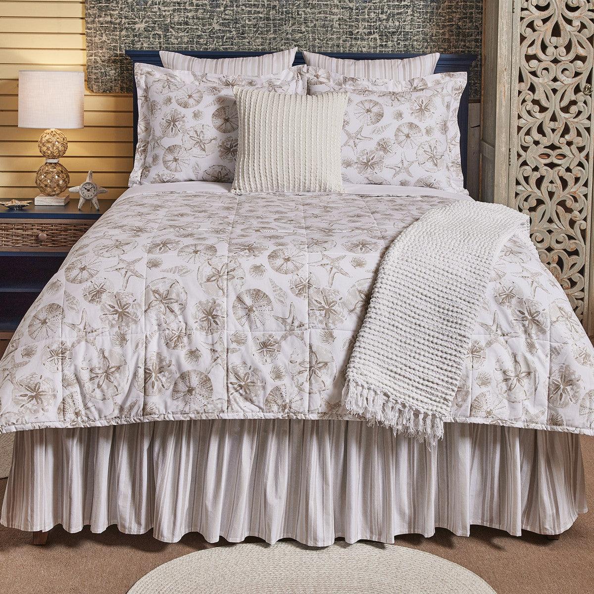 Beach Cove Queen Bedskirt - Park Designs - The Fox Decor