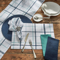Caspian Plaid Table Runner - Set of 2 Park Designs - The Fox Decor