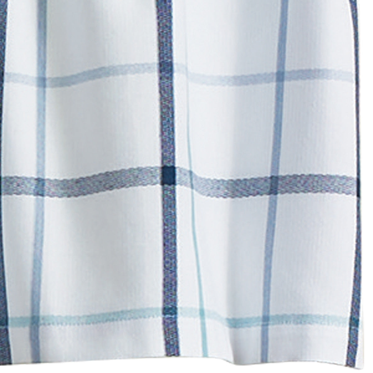 Caspian Plaid Valance 14"L Set of 2 Park Designs - The Fox Decor