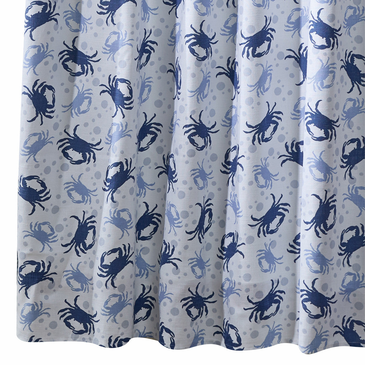 Blue Crab Shower Curtain 72" X 72" - Set of 2 Park Designs - The Fox Decor