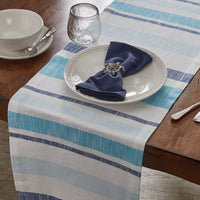 Colby Woven Stripe Table Runner 72