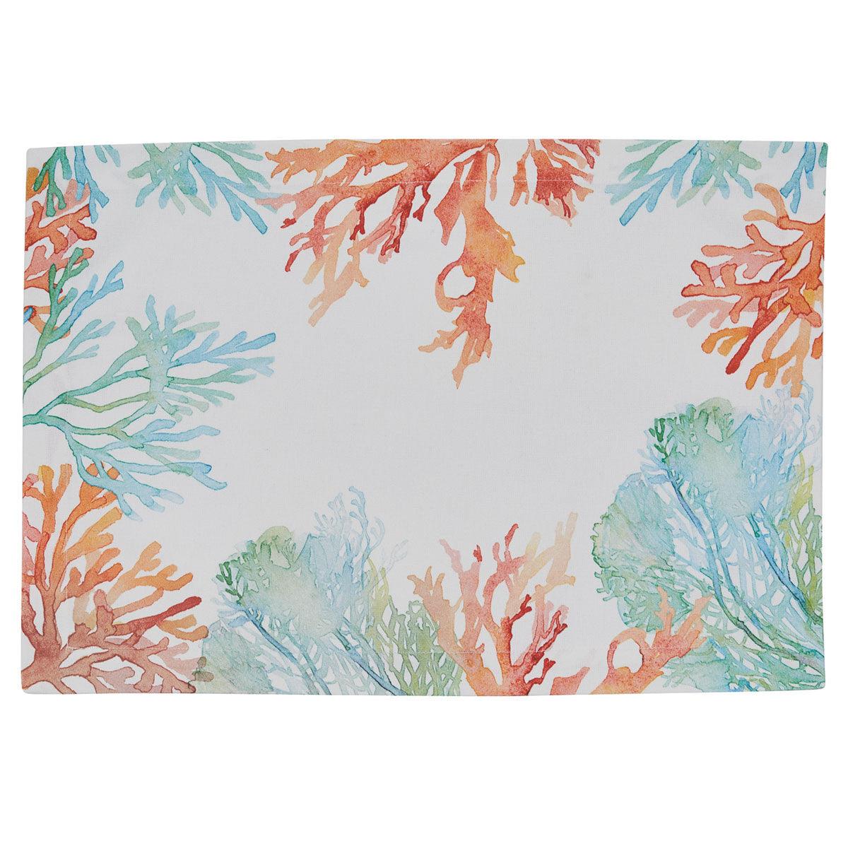 Coral Reef Placemat - Set of 4 Park Designs - The Fox Decor