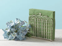 Garden Gate Napkin Holder - Cream Park Designs - The Fox Decor