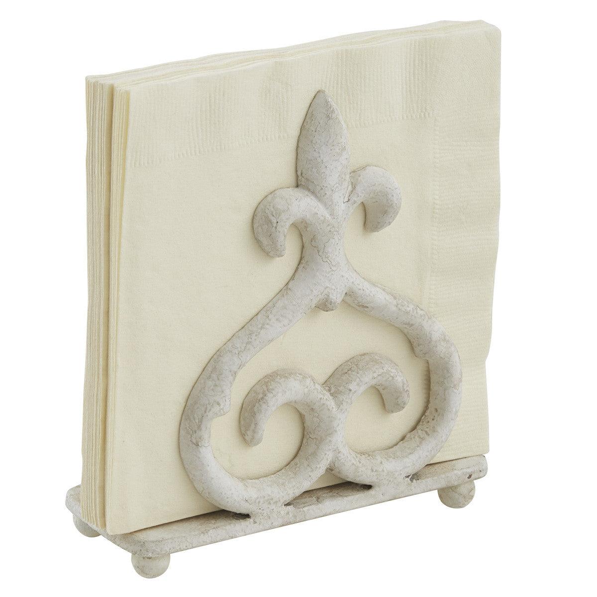 Rue Du Marche Napkin Holder - Cream Park Designs - The Fox Decor