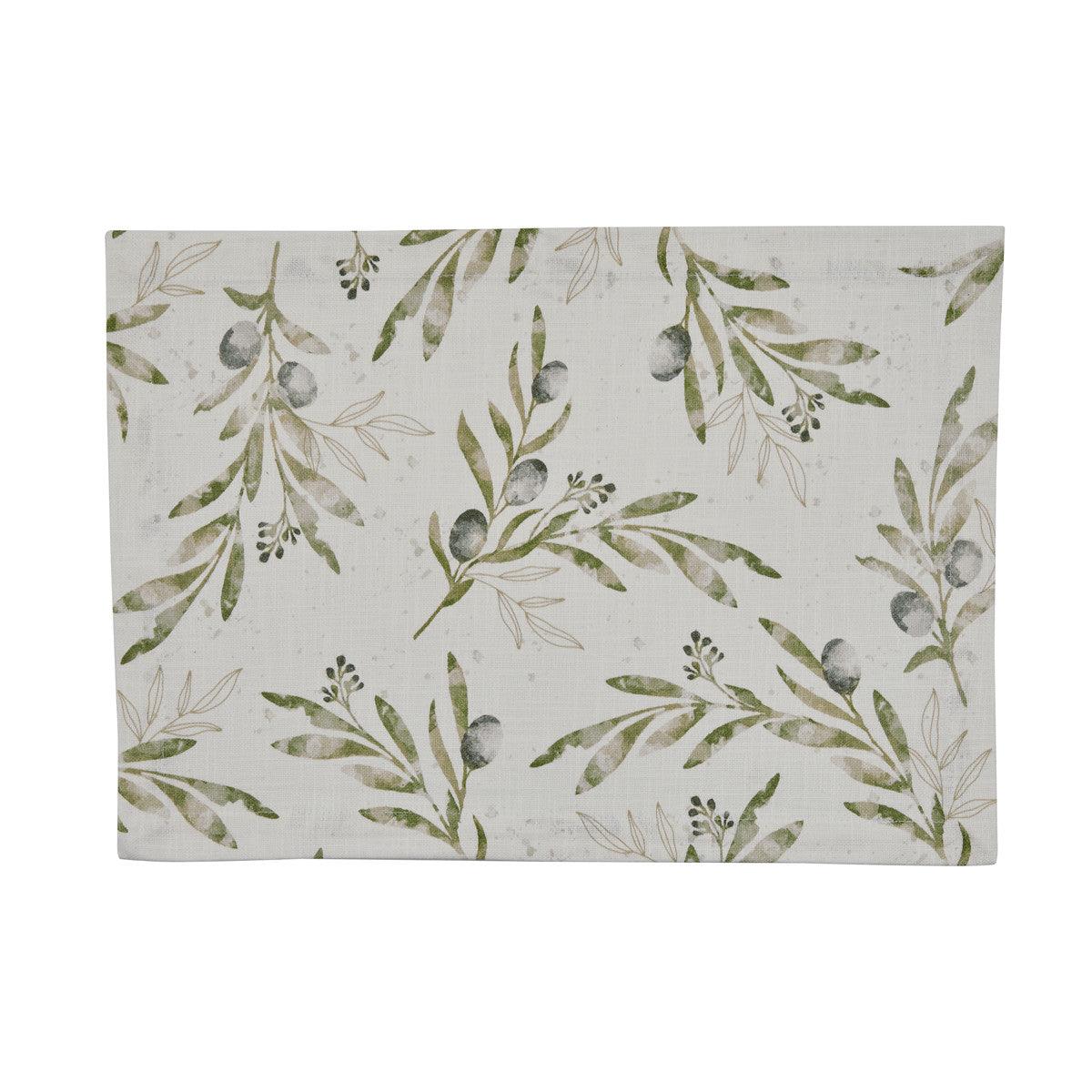 Olive Leaves Placemats - Set Of 12 Park Designs - The Fox Decor