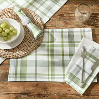 Greenlee Printed Plaid Table Runner 72