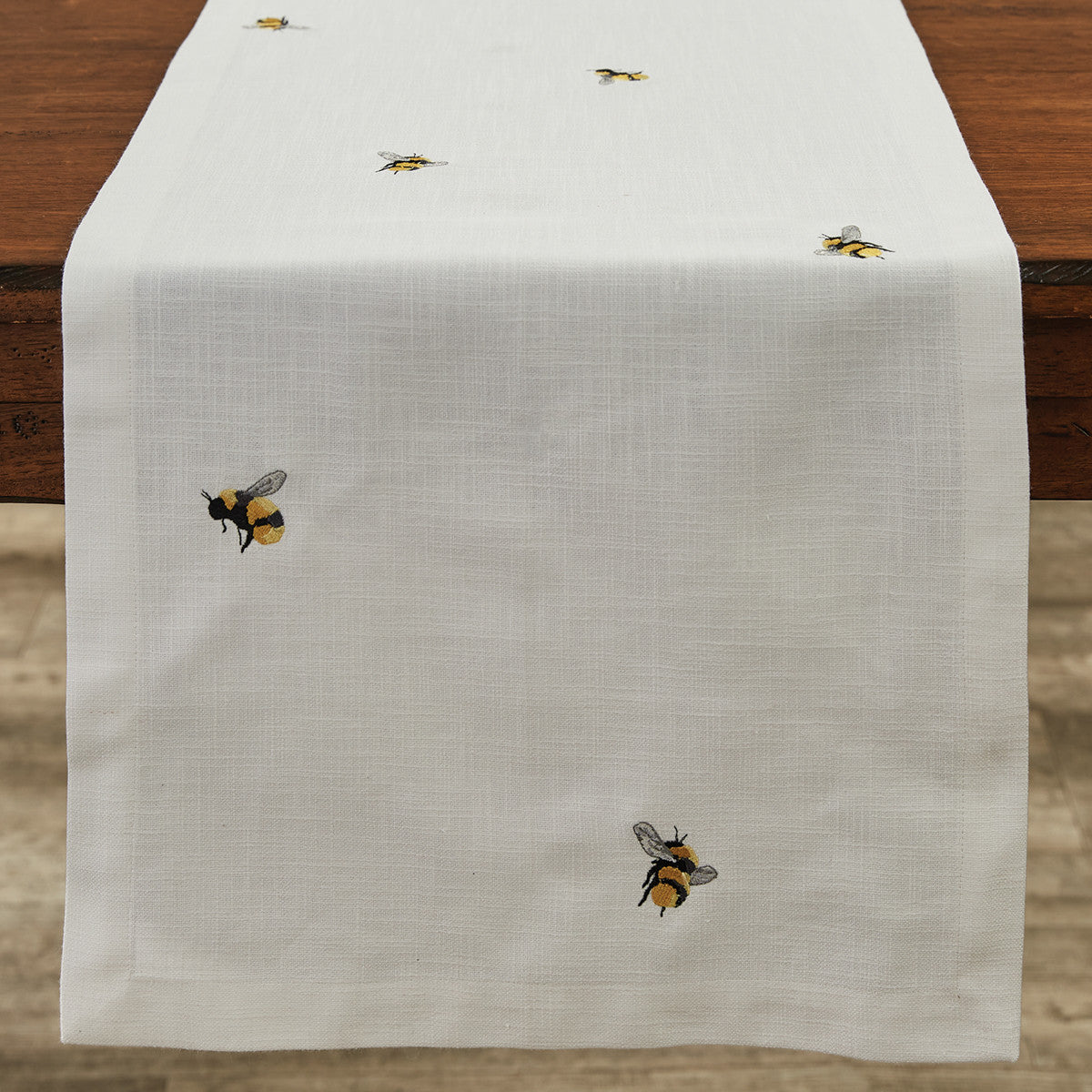 Bee Happy Table Runner 72"L - Set of 2 Park Designs - The Fox Decor