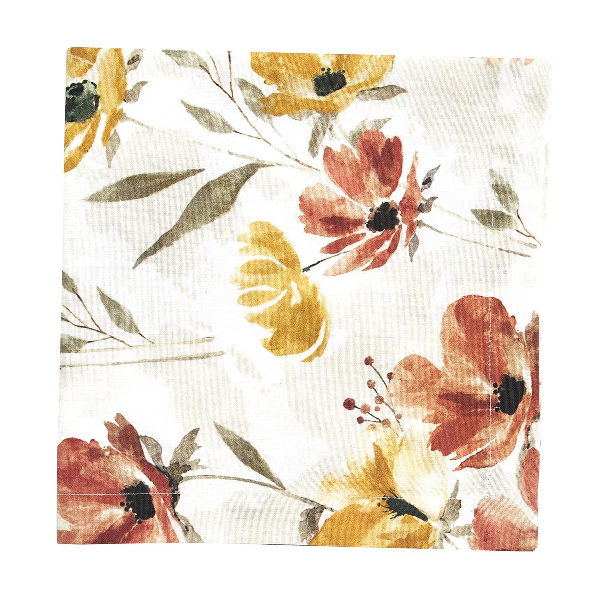 Phoenix Floral Napkin - The Fox Decor