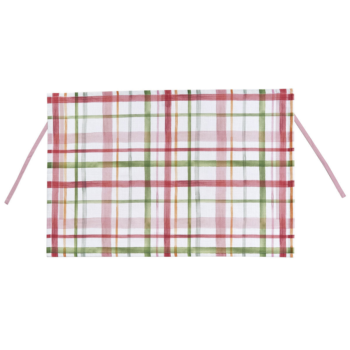 Bella Watercolor Plaid Dishtowel Apron - Park Designs - The Fox Decor