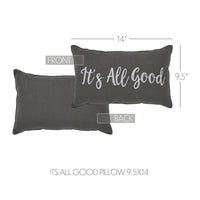 Finders Keepers It's All Good Pillow 9.5x14 - The Fox Decor