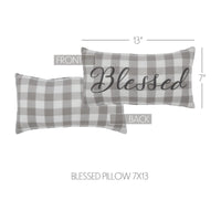 Finders Keepers Blessed Pillow 7x13 - The Fox Decor