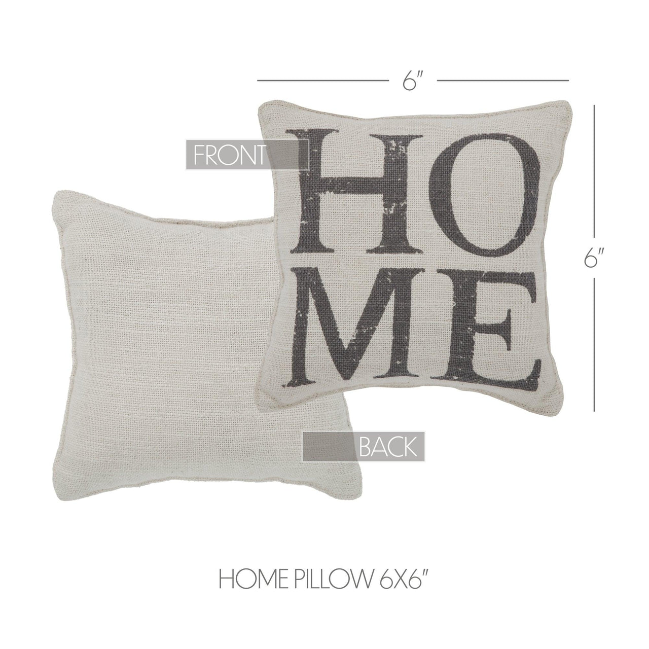 Finders Keepers HOME Pillow 6x6 - The Fox Decor