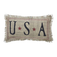 My Country USA Pillow 7x13 - The Fox Decor