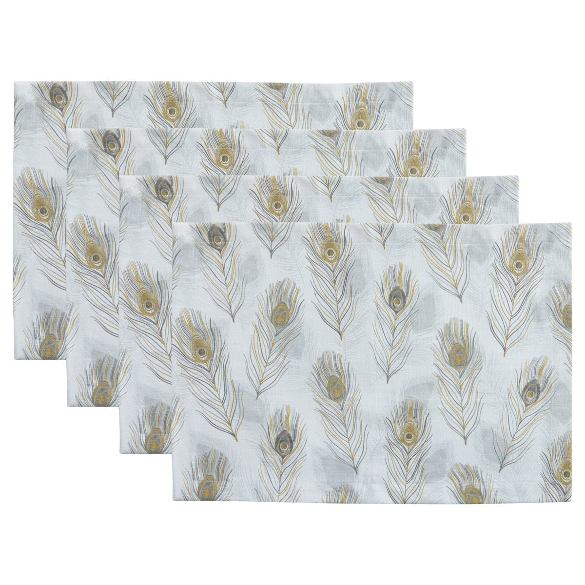 Feathered Fall Print Placemat - Set of 12 Park Designs