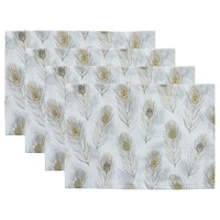 Feathered Fall Print Placemat - Set of 12 Park Designs