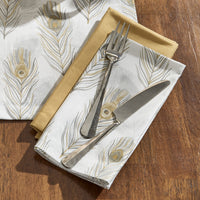 Feathered Fall Print Napkin 20