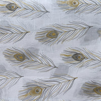 Feathered Fall Print Table Runner 54